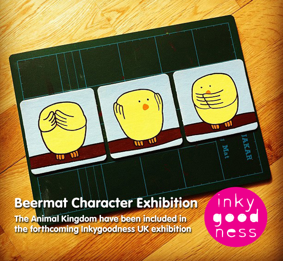 Inkygoodness beermat competition Inkygoodness beermat competition